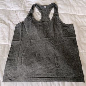 Lululemon Swiftly tank size 10 light gray